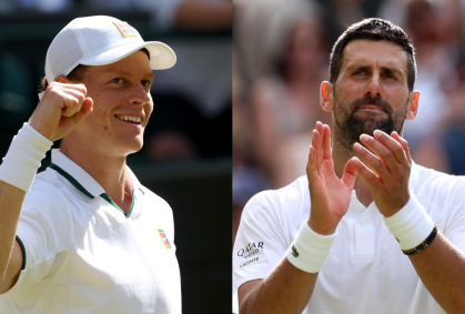 Sinner x Djokovic: horário e onde assistir à semifinal de Wimbledon