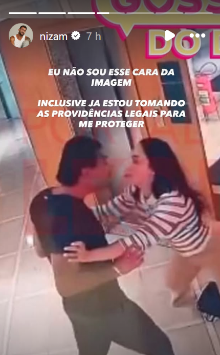 Nizam, do BBB 24, recebe ameaças de morte e diz: "Receio de sair na rua" • Reprodução/instagram/Nizam