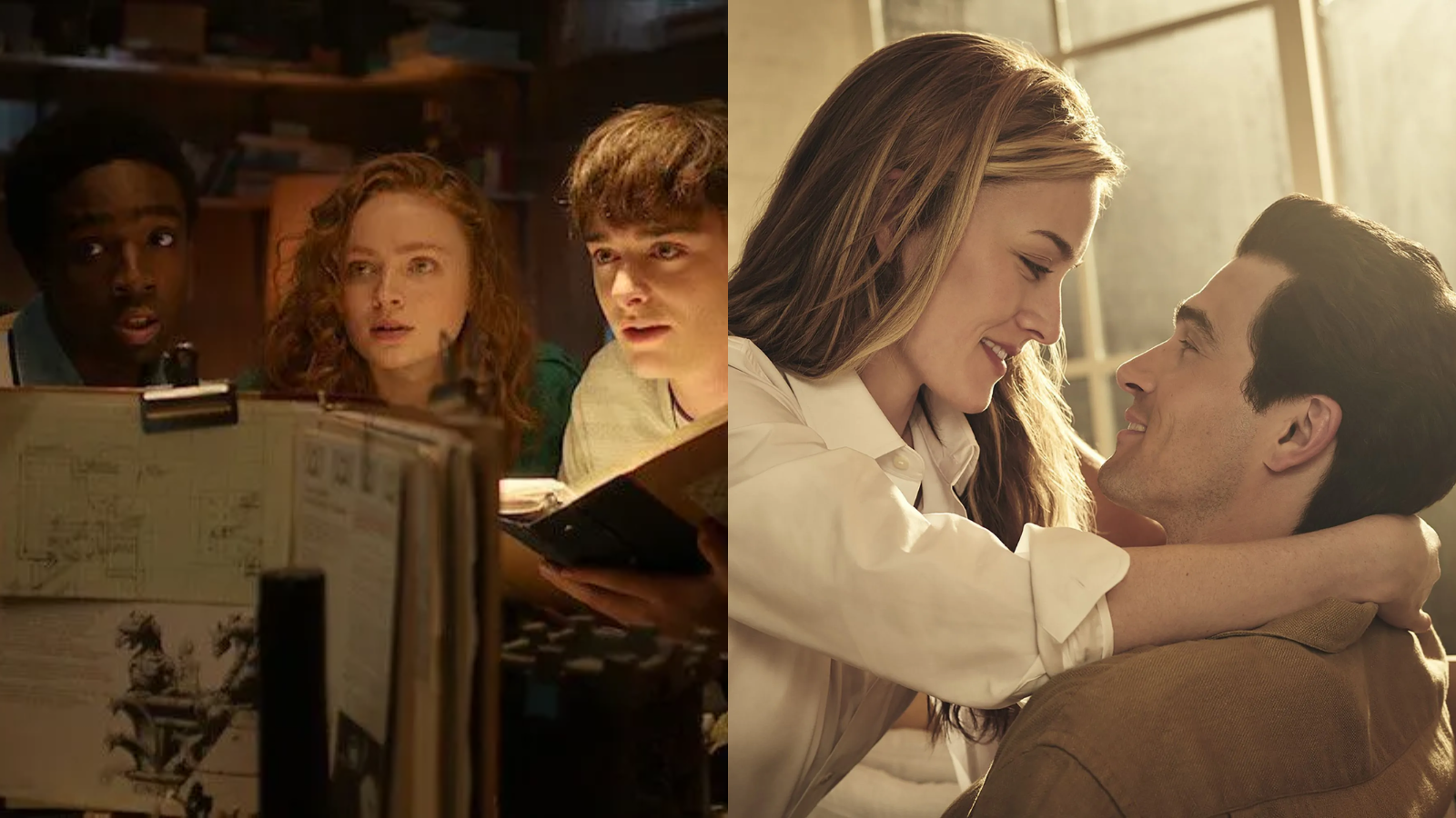stranger things e love story