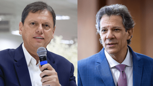 Tarcisio Meira e Fernando Haddad