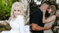Dolly Parton agradece doação de Taylor Swift e Travis: "Quero seu bebê"