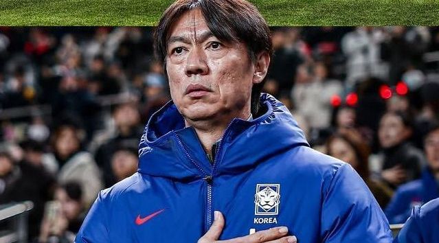 Hong Myung-bo em jogo da Coreia do Sul
