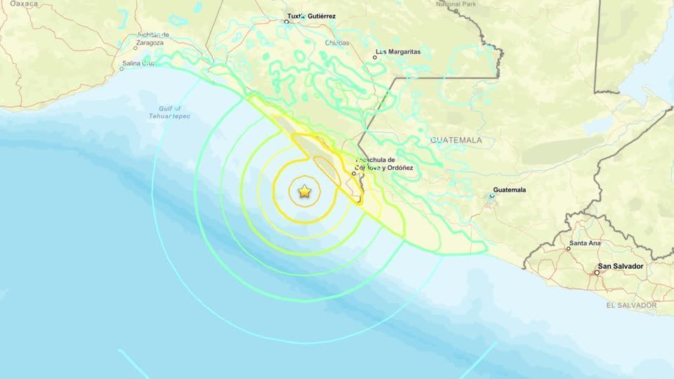 Terremoto de magnitude 7,3 atinge costa do México e gera alerta de tsunami