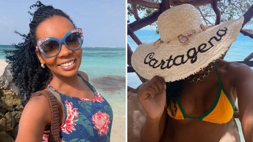 Thelma retorna às redes sociais e mostra viagem pela Colômbia