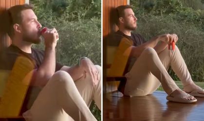 Thiago Nigro posta vídeo tomando refrigerante após relato de Maíra Cardi