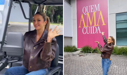 Ticiane Pinheiro revela gravações de "Quem Ama Cuida"