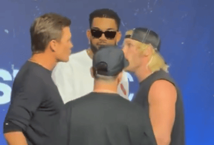 VÍDEO: Tom Brady dá tapa no rosto de Logan Paul em evento nos EUA