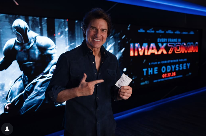 Tom Cruise elogia “A Odisseia” e diz que deseja rever o filme