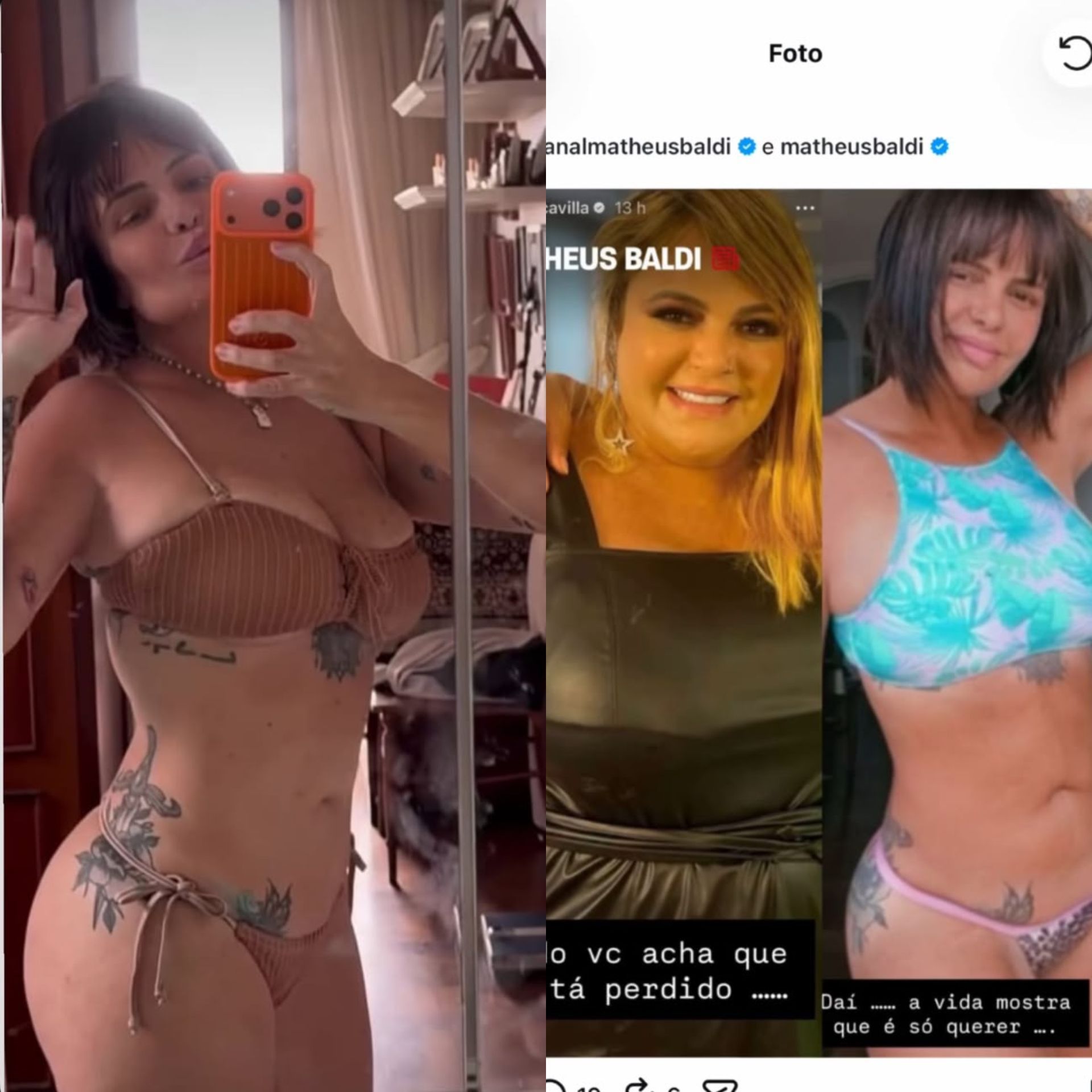 Valentina Francavilla fez publicações sobre emagrecimento • Instagram/Valentina Francavilla