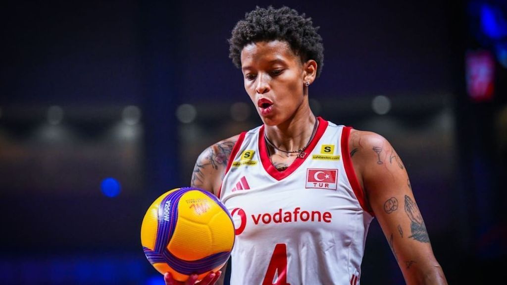 Vargas, jogadora da Turquia no vôlei