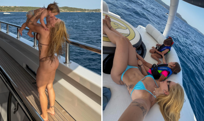 Virginia Fonseca compartilha momentos de passeio de iate durante viagem pela Itália com os filhos