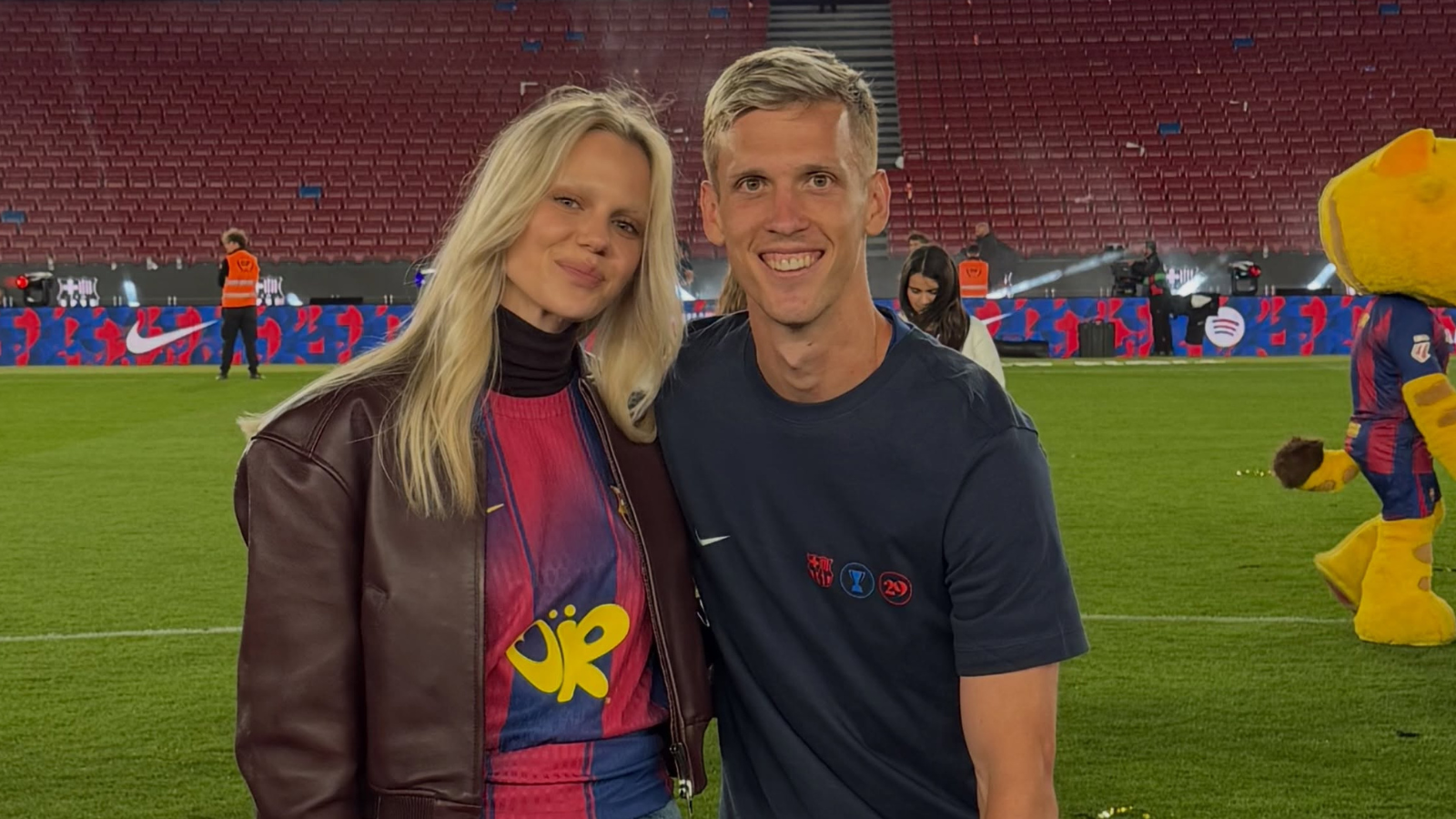 Laura Abla Schmitt namorada de Dani Olmo • Instagram/Laura Abla