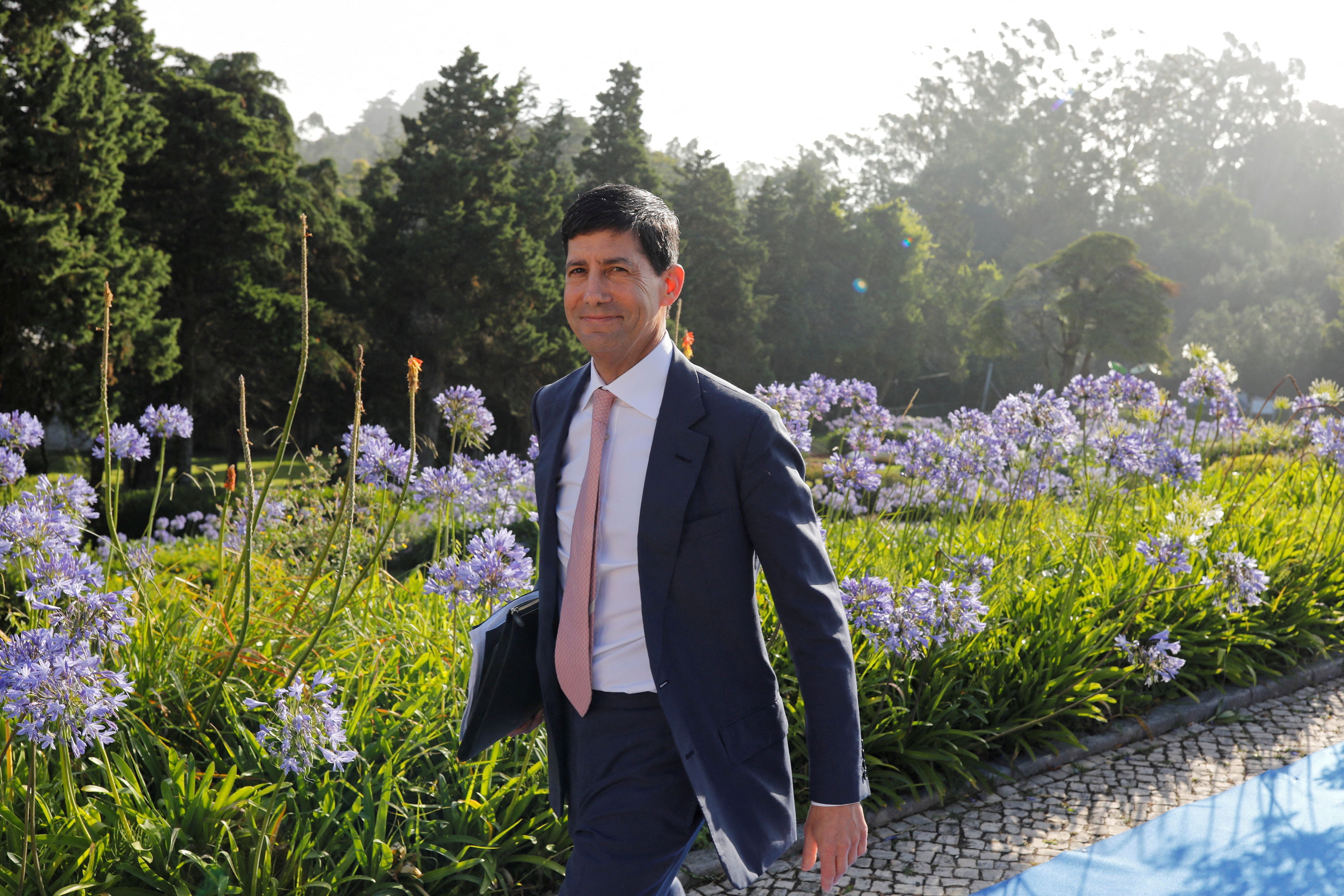 Chair do Federal Reserve, Kevin Warsh, em Sintra, Portugal