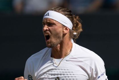 Zverev vence Fritz e chega à primeira semifinal em Wimbledon