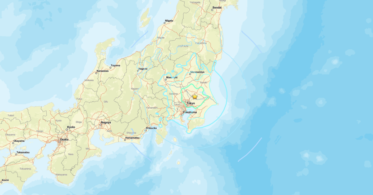 Terremoto de magnitude 5,8 atinge o Japão, diz agência