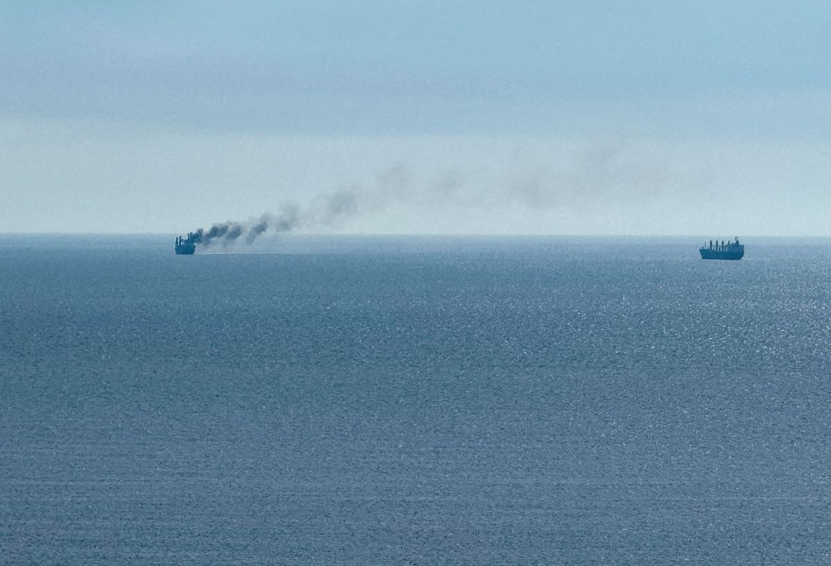 Navios com carga militar são atacados pela Rússia no Mar Negro