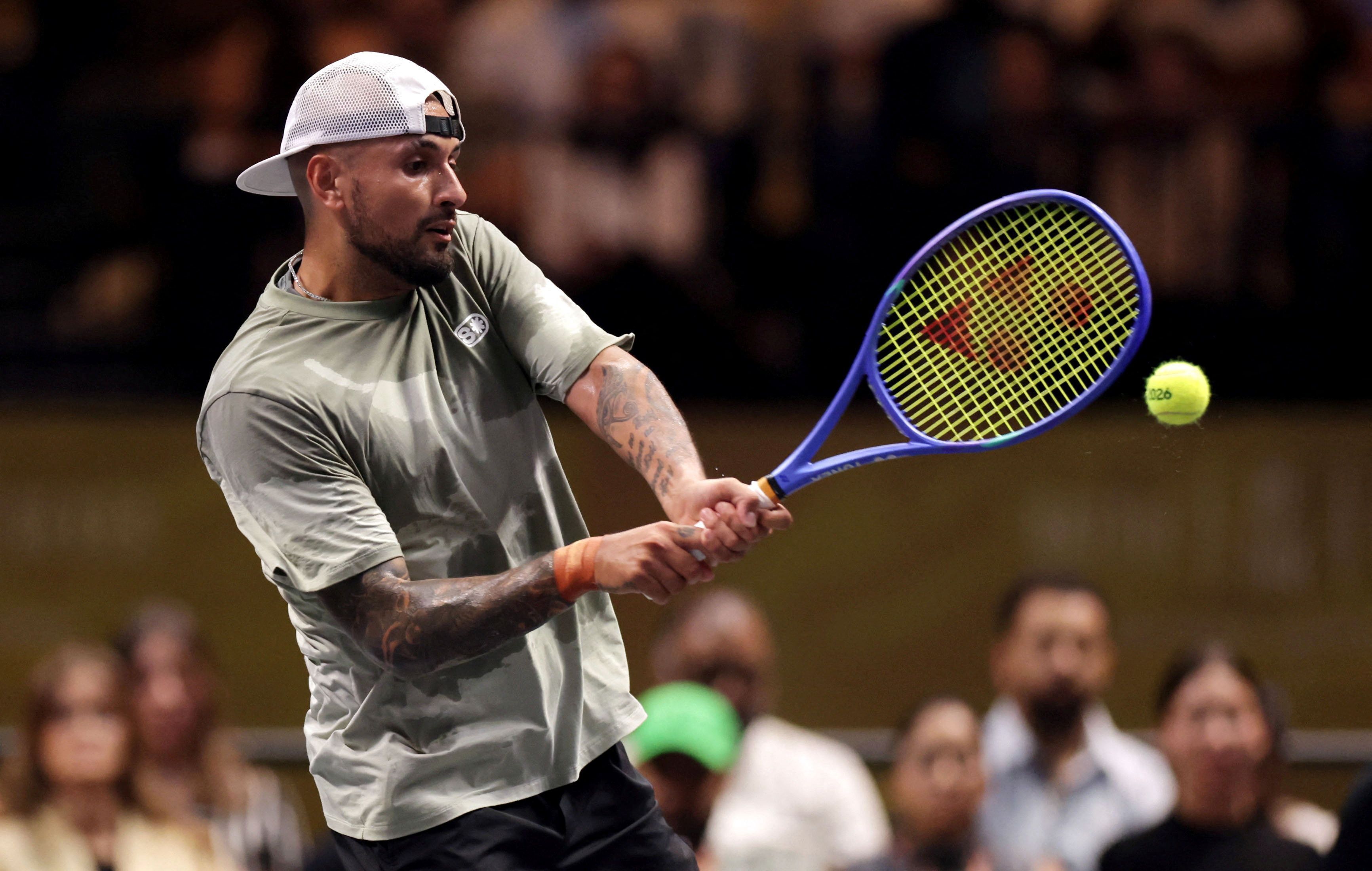 Tênis: flagrado com cocaína, Kyrgios pega pena branda por doping