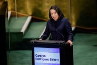 Carolyn Birkett, da Guiana, lidera votação informal para liderança da ONU