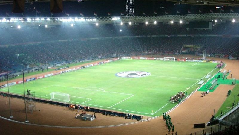 Estádio Gelora Bung Karno em Jacarta, na Indonésia