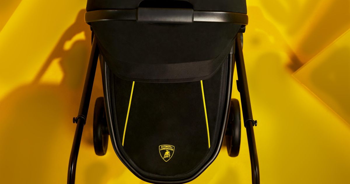 Carrinho de bebê Lamborghini Reef AL Giallo