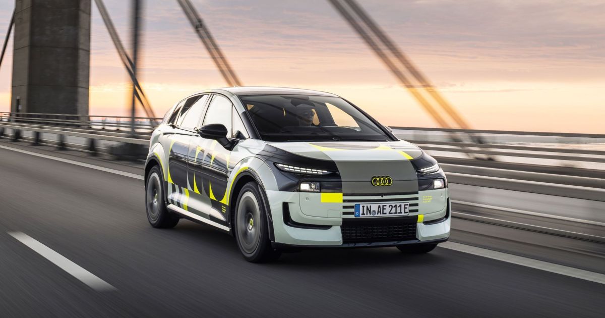 Audi A2 e-tron aparece camuflado em primeiras imagens oficiais; veja