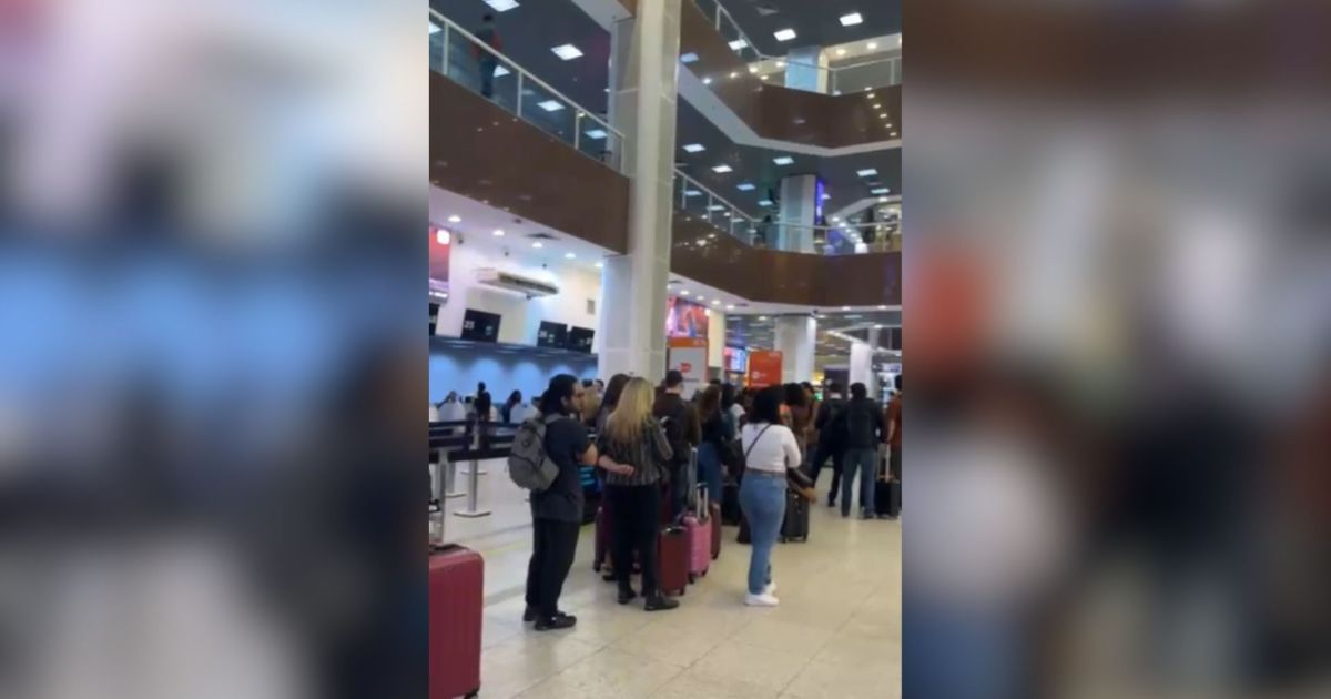 Voos são cancelados por avião sair da pista no Aeroporto Santos Dumont