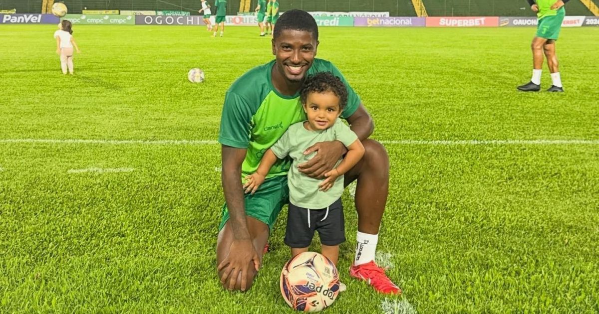 Morre aos 2 anos filho de Gustavo Simões, atleta do Ypiranga, após acidente