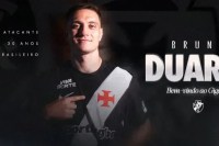 Vasco contrata Bruno Duarte, atacante ex-Estrela Vermelha
