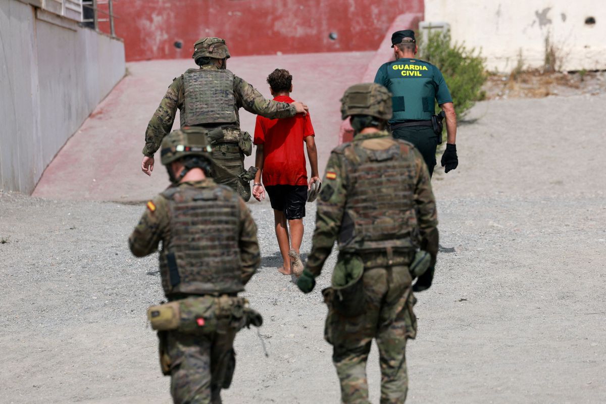 Os vídeos virais que causaram a migração em massa em Ceuta, na Espanha