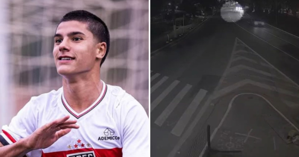 Vídeo: veja momento em que Nicolas, do São Paulo, atropela idoso em SP