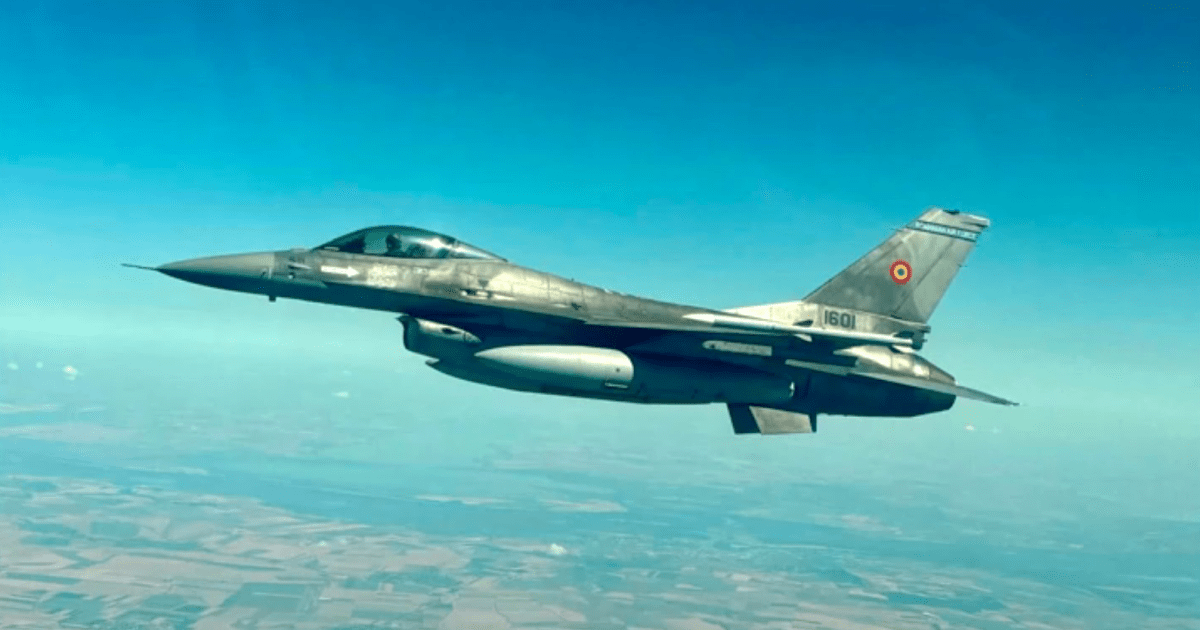 Caça da Otan abate drone que violou espaço aéreo da Romênia