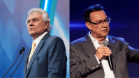 Ronaldo Caiado e Augusto Cury tentam frear voto útil em último debate