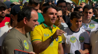 Ao lado de Nikolas, Flávio diz que "quem vence em Minas ganha as eleições"