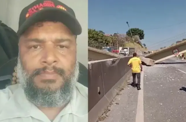 Fernão Dias é liberada após queda de passarela deixar dois mortos