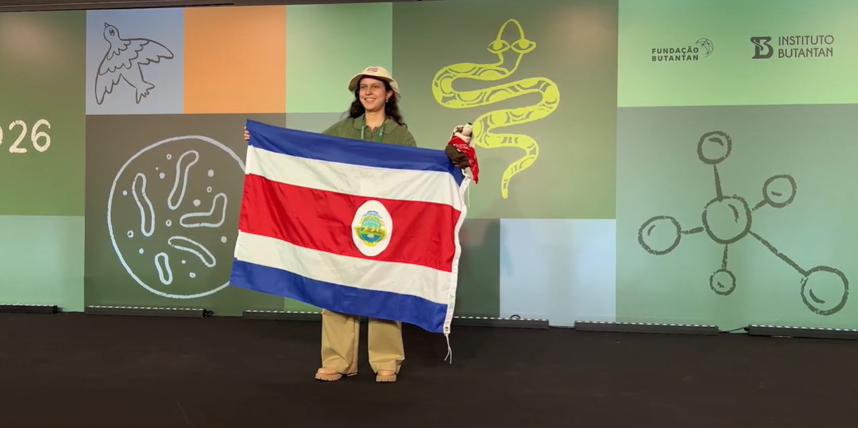 Representante da Costa Rica, Kristen • Comunicação Butantan