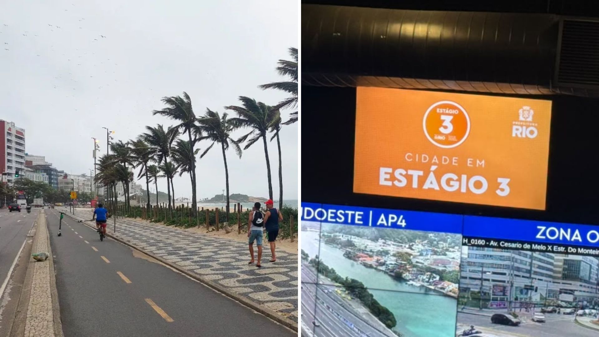 Ciclone-bomba Rio entra em estágio 3 e governo decreta ponto facultativo (1)
