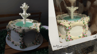 Bolo mais lindo de todos: confeiteira de Uberlândia tem repercussão mundial com "vintage cake" de R$ 311 em estilo rococó