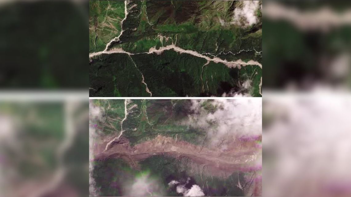 Nepal: imagens de satélite mostram antes e depois das enchentes