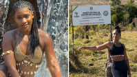 Erika Januza curte viagem em meio à natureza após término com Arlindinho