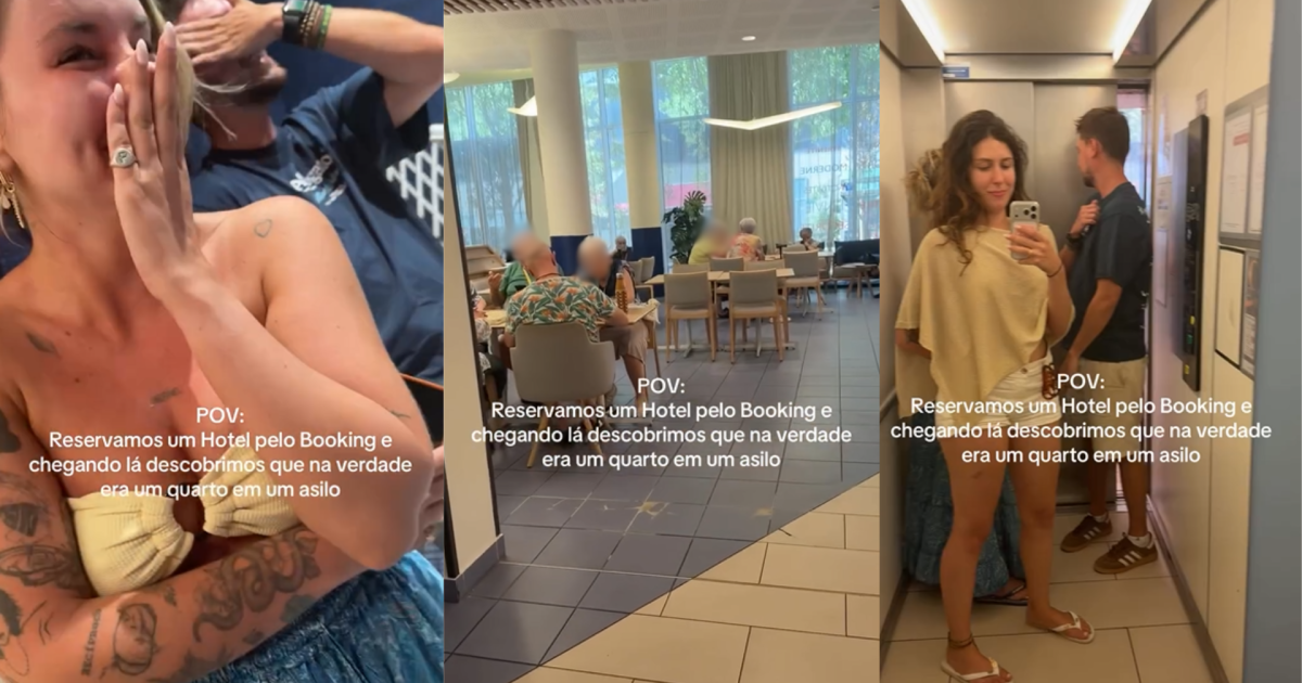 Amigos brasileiros reservam hospedagem para desfrutar as férias na França, mas descobrem que lugar era em asilo de idosos