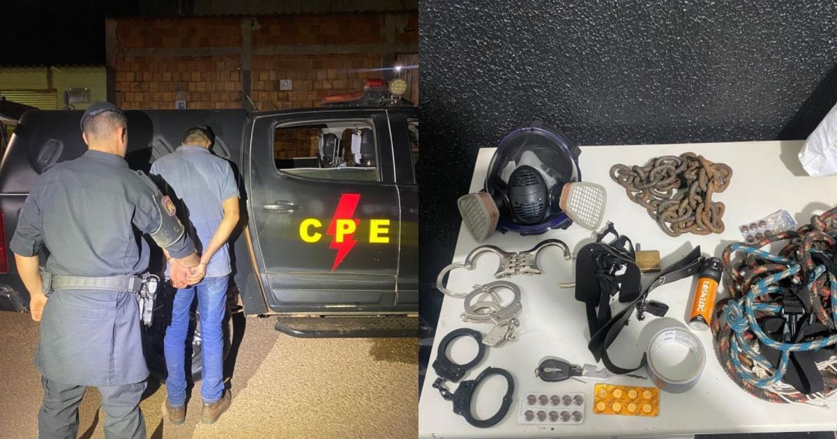Mulher é resgatada acorrentada e amordaçada de cárcere privado em Goiás