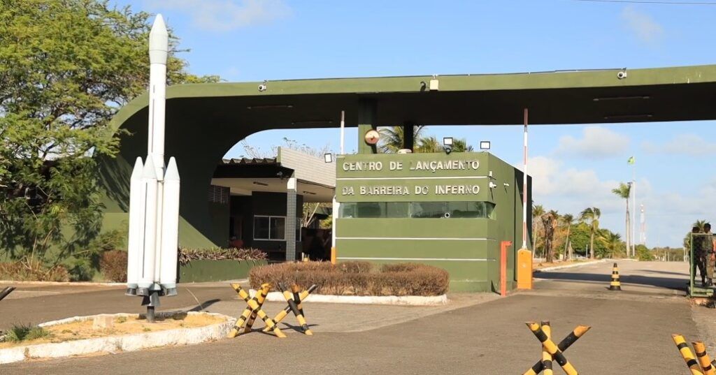 Entrada da Barreira do Inferno • FAB/Divulgação