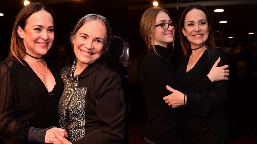 Regina Duarte, Gabriela Duarte e Manuela Goldflus • Leo Franco / AgNews