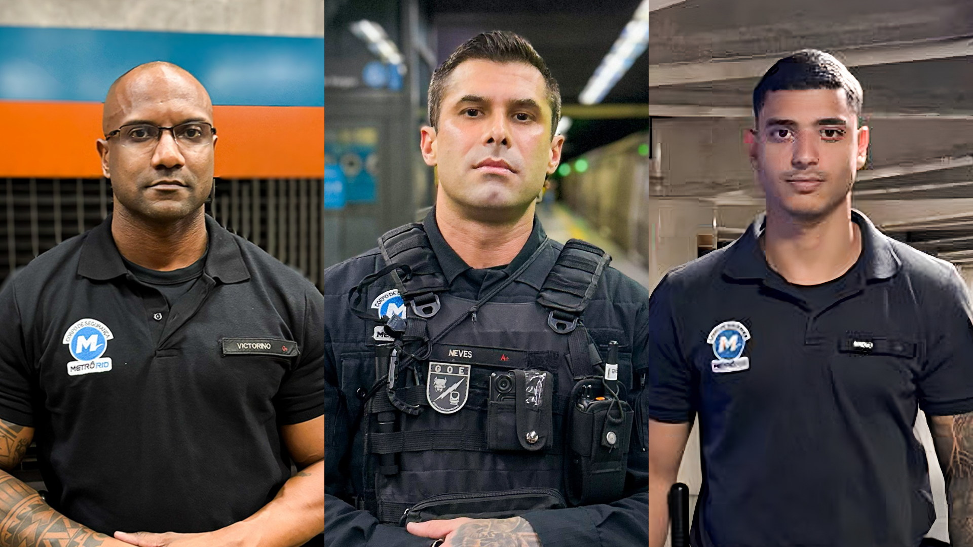 Funcionários do metrô do Rio de Janeiro recebem destaque em post