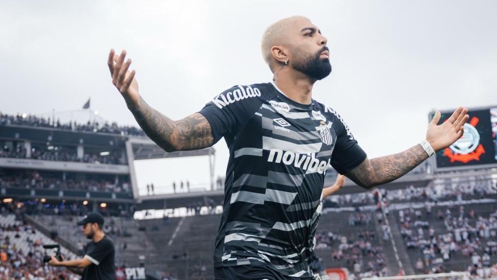 Gabigol esclarece fala sobre Santos e diz: “Quero ficar aqui muito tempo”