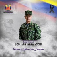 Soldado colombiano morre em campo minado; três ficam feridos
