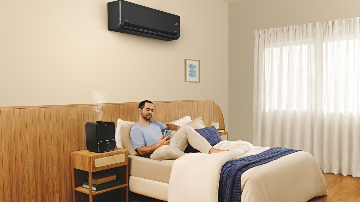 Tecnologia combina climatização e controle da umidade no lar