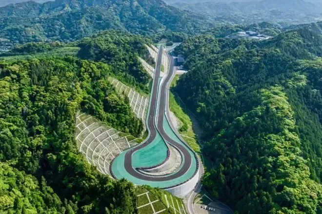 Circuito de corrida Magarigawa Club no Japão