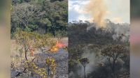 BH registra segundo incêndio após 10 dias na região da Serra do Gandarela&nbsp;