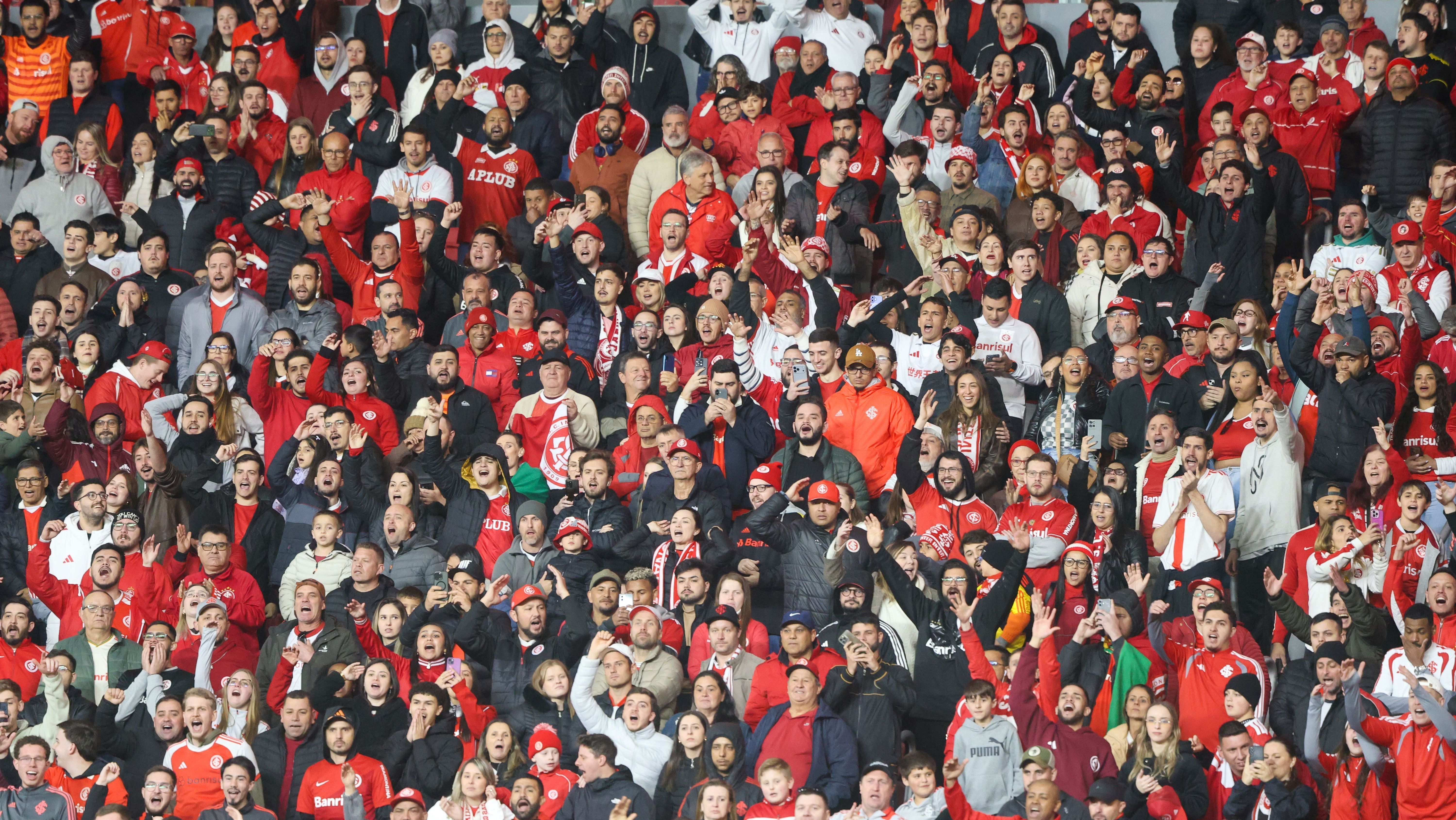 Torcida do Internacional no Beira-Rio